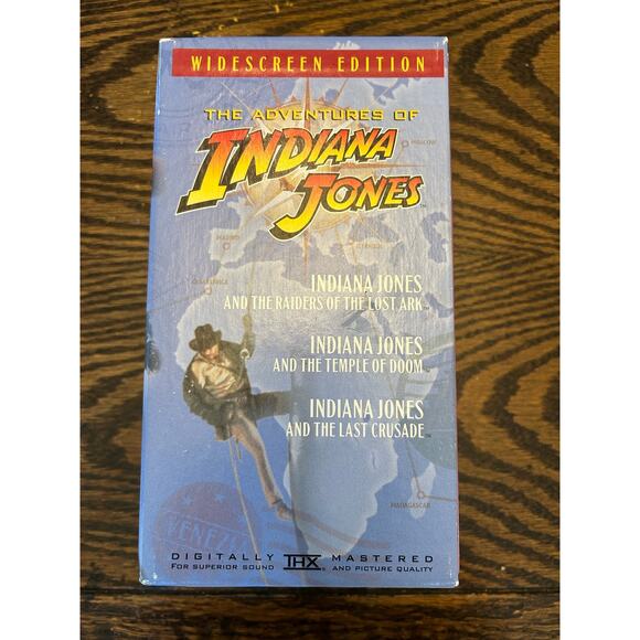 Indiana Jones Vhs tapes - Picture 1 of 5